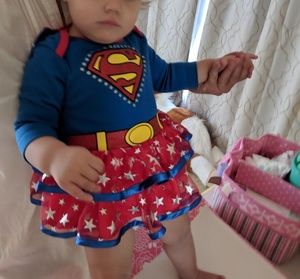 Supergirl onesie